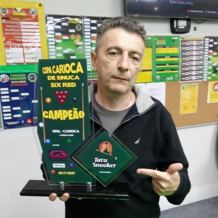 Campeão da 2a Copa Carioca de Six Red