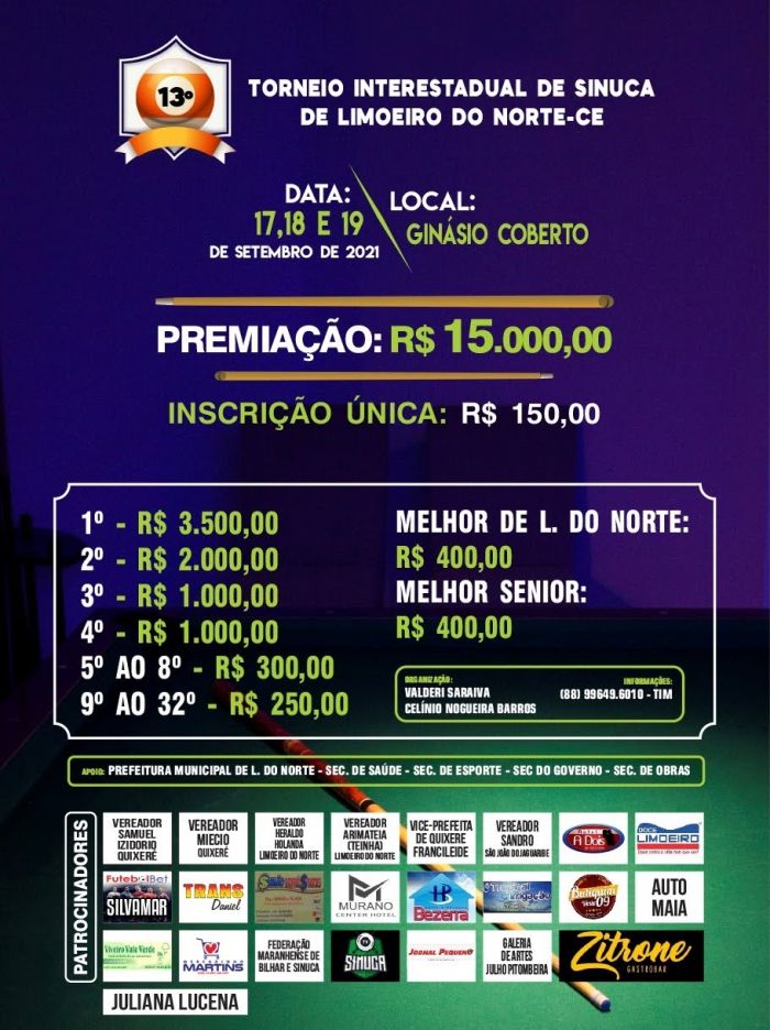 Torneio em LIMOEIRO DO NORTE